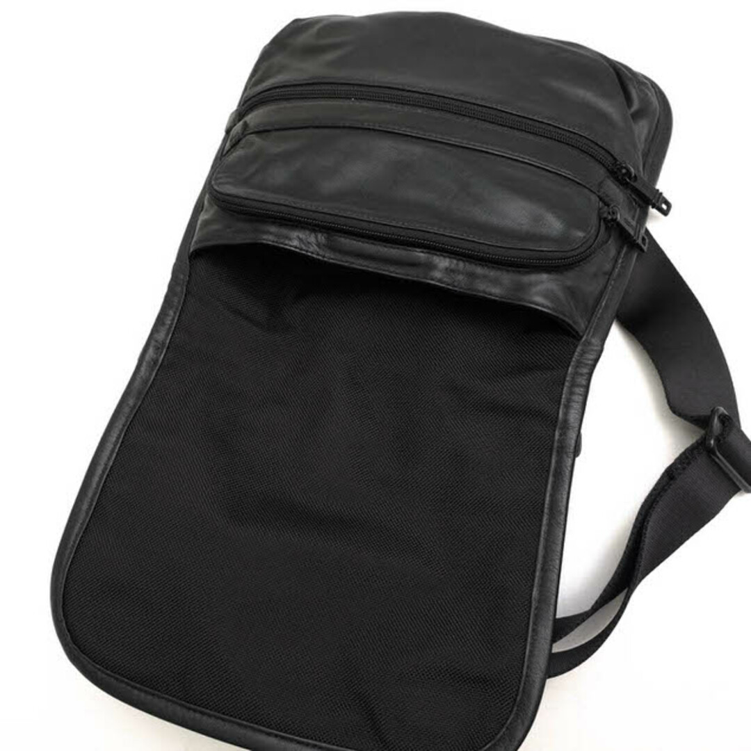 トゥミ／TUMI バッグ ショルダーバッグ 鞄 メンズ 男性 男性用レザー 革 本革 ブラック 黒 92105DH ALPHA Small Flap  Body Bag アルファ スモールフラップ ボディバッグ フラップ式 メッセンジャーバッグ