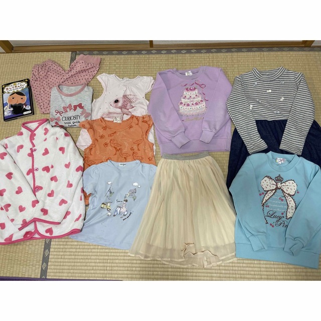 GU(ジーユー)のおまとめ（写真6枚目の品） キッズ/ベビー/マタニティのキッズ服女の子用(90cm~)(スカート)の商品写真