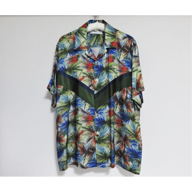 定価3.9万 TOGA VIRILIS Inner print シャツ 48