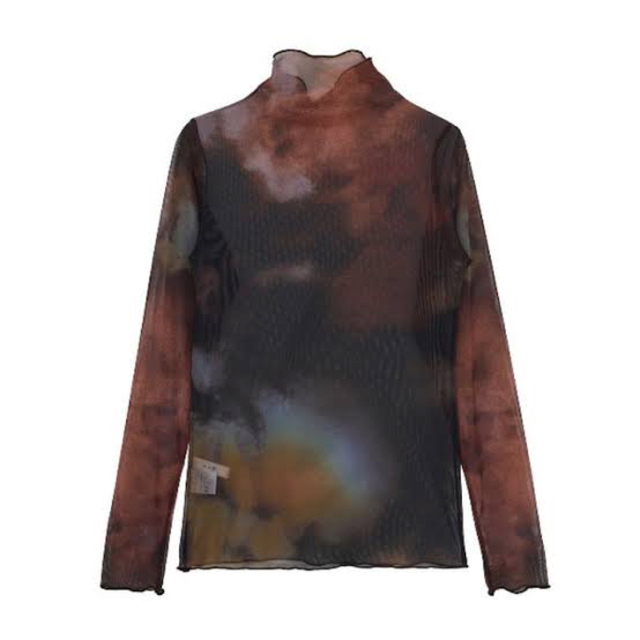 AMERI MIRANDA TAIDAI SHEER TURTLE TOP