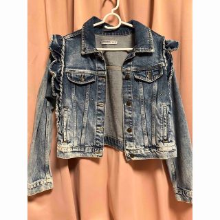 ザラ フリル Gジャン/デニムジャケット(レディース)の通販 55点 | ZARA ザラ フリル Gジャン/デニムジャケット(レディース)の通販 55点 | ZARA