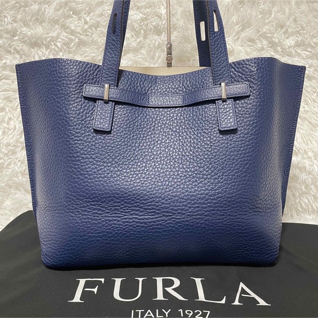 コメントありがとうございますFURLAフルラ トートバッグ ジョーヴェ ブラウン　大容量　A4