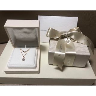 ミキモト(MIKIMOTO)の現行品　ミキモト  パール　ネックレス  k18 (ネックレス)