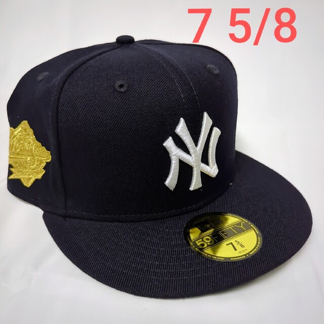 NEW ERA - 新品 海外限定 1999ヤンキース NEWERA カスタム CAP 7 5/8の