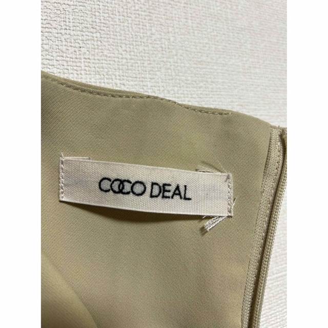 COCO DEAL(ココディール)の【値下げ】美品  COCO DEAL  異素材切替マーメードスカート レディースのワンピース(ロングワンピース/マキシワンピース)の商品写真