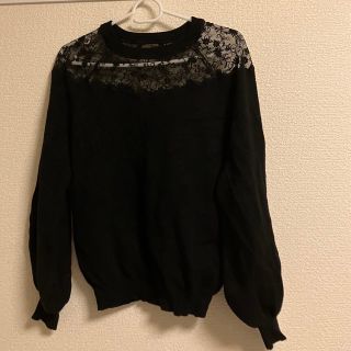 イング(INGNI)の中空刺繍セーター(ニット/セーター)