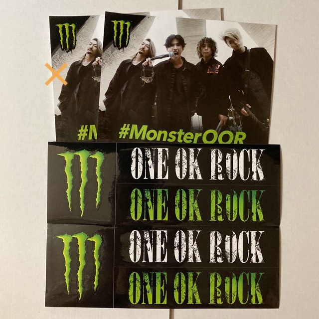 ONE OK ROCK - ONE OK ROCK ステッカー/チラシの通販 by black's ONE OK ROCK - ONE OK ROCK ステッカー/チラシの通販 by black's