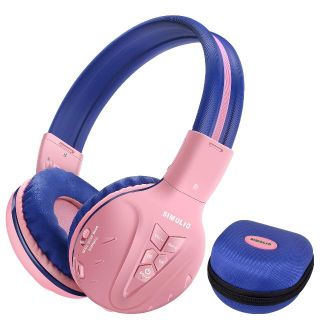 【人気商品】SIMOLIO 子供用 Bluetooth ヘッドホン ボリューム制(ヘッドフォン/イヤフォン)