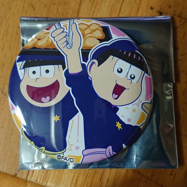 おそ松さん ミックスガーデン 缶バッジ カラ松 - アニメグッズ