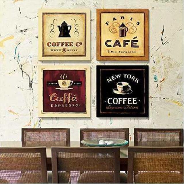 インテリア 雑貨 おしゃれ な 壁掛け カフェ コーヒー アートパネル Dの通販 By Momo S Shop ラクマ