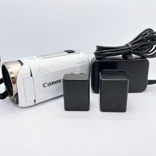 キヤノン(Canon)のCanon iVIS HF R52　ビデオカメラ　White ホワイト(ビデオカメラ)