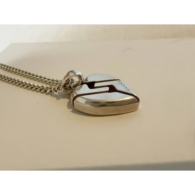 Gucci - ちぃーこ様専用 GUCCI ノット ネックレス ハート シルバーの