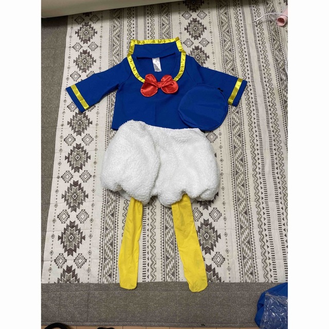 ドナルドダック(ドナルドダック)のcostume DONALD DUCK キッズ/ベビー/マタニティのキッズ服男の子用(90cm~)(その他)の商品写真