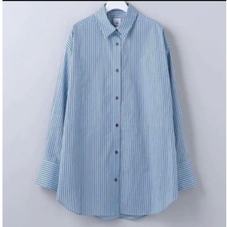 6 (ROKU) - 6 ROKU COTTON STRIPE BACK OPEN SHIRTシャツの通販 by