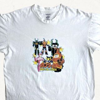 JNV  ビンテージ   白 ビーロボ　カブタック　レトロ Tシャツ(Tシャツ/カットソー(半袖/袖なし))