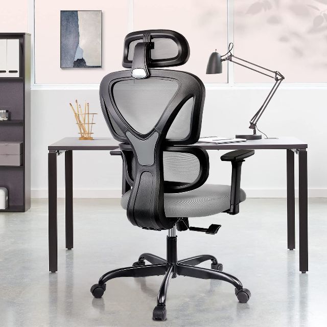 KERDOM ワークチェア リクライニングチェア オフィスチェア 人間工学椅子15kg