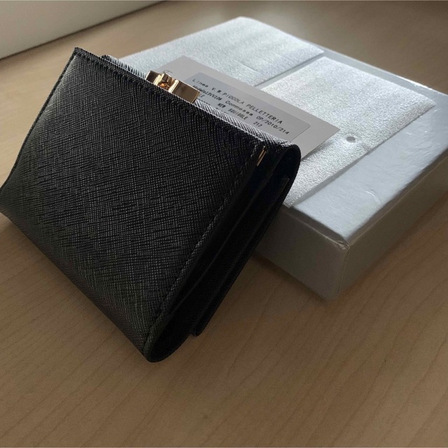 【新品♪Vivienne Westwood 】三つ折り財布／ブラック／箱袋付