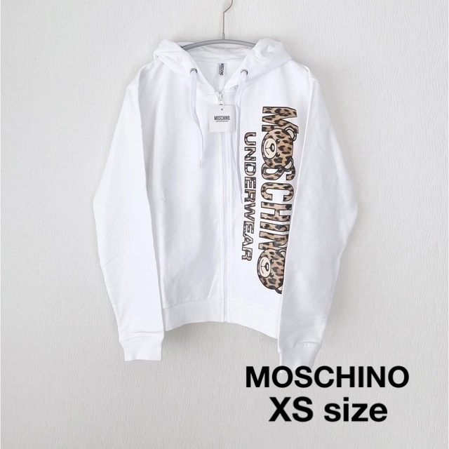 【新品】MOSCHINO  モスキーノ ホワイト パーカー ベア