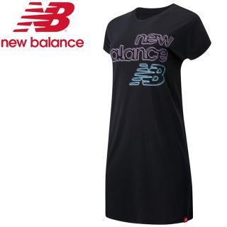 ニューバランス(New Balance)のNew Balance(ニューバランス)TドレスWD01504-BK レディース(Tシャツ(半袖/袖なし))