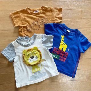 ムージョンジョン(mou jon jon)のfukumimi様専用　まとめ売り　保育園着　半袖　トップス　90 男の子　夏服(Tシャツ/カットソー)