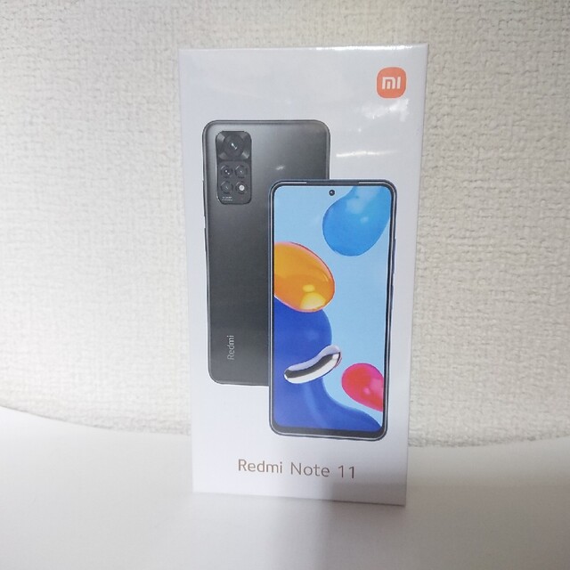 新品未開封 シャオミ スターブルー Xiaomi Redmi Note 11スマートフォン本体