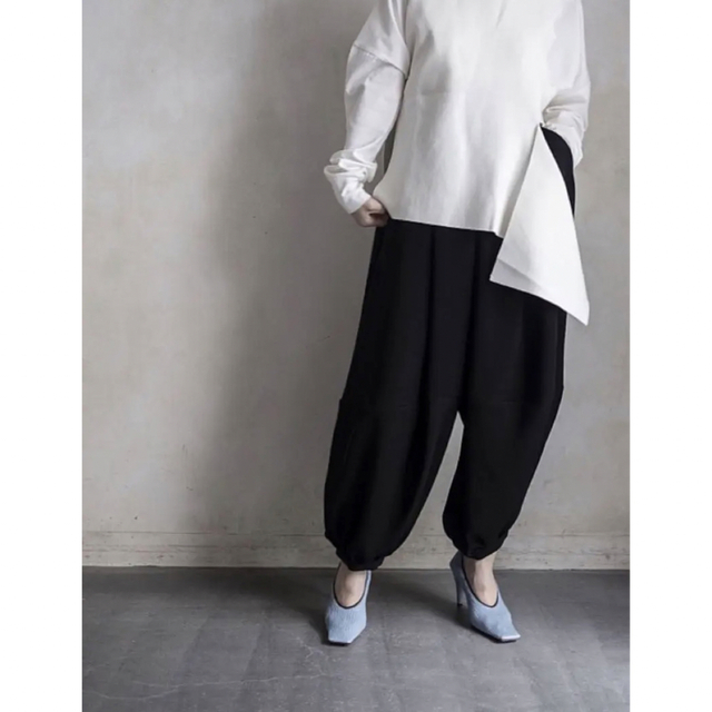 新品タグ付き ENFOLD エンフォルドミリオーネ クロップドバルーンPANTS