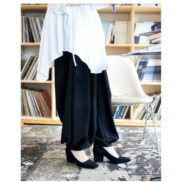 新品タグ付き ENFOLD エンフォルドミリオーネ クロップドバルーンPANTS