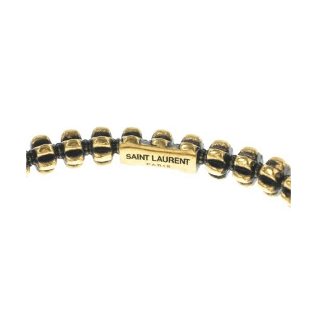 SAINT LAURENT PARIS ブレスレット・バングル - ゴールド 【古着】 SAINT LAURENT PARIS ブレスレット・バングル - ゴールド 【古着】