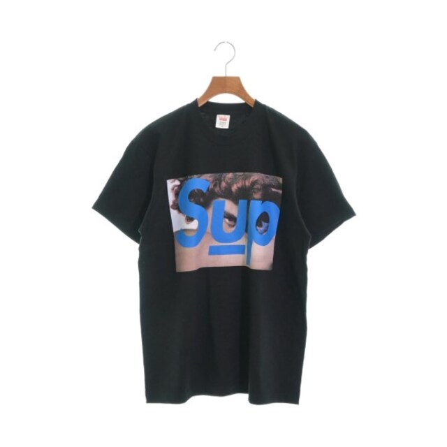 Supreme シュプリーム Tシャツ・カットソー M 黒x青xベージュ等 【古着