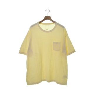 ヴィスヴィム(VISVIM)のvisvim ヴィズヴィム Tシャツ・カットソー 4(XL位) クリーム系 【古着】【中古】(Tシャツ/カットソー(半袖/袖なし))