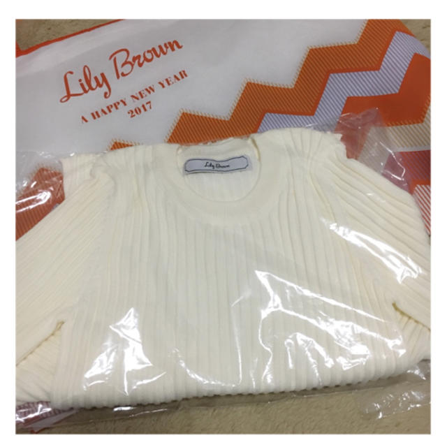 Lily Brown(リリーブラウン)の♡Lily Brown福袋ベル袖リブニット♡ レディースのトップス(ニット/セーター)の商品写真