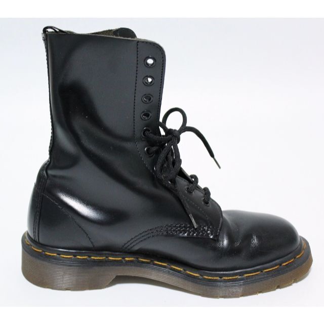 Dr.Martens(ドクターマーチン)のドクターマーチン UK5≒23.5-24cm 10ホール ブーツ 黒 jcs メンズの靴/シューズ(ブーツ)の商品写真