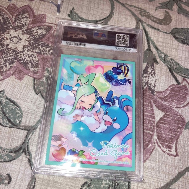 ポケカ】テールナーCHR《PSA10》✨ルチアスリーブ入りチルタリス ポケカ】テールナーCHR《PSA10》✨ルチアスリーブ入りチルタリス