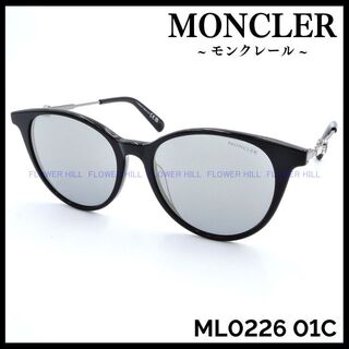 モンクレール(MONCLER)のモンクレール ML0226 01C サングラス ブラック/パールグレー(サングラス/メガネ)