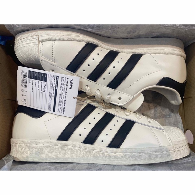 adidas - 2022 adidas スーパースター 82 白×黒 US8.5 新品の adidas - 2022 adidas スーパースター 82 白×黒 US8.5 新品の