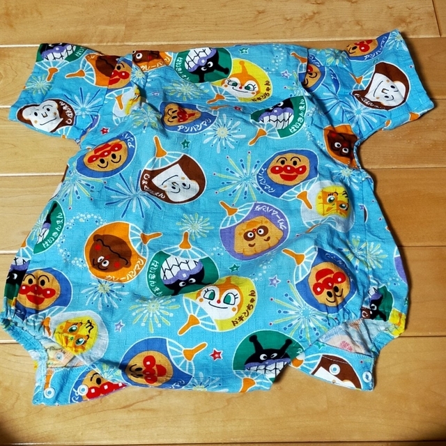 アンパンマン(アンパンマン)のアンパンマン 甚平 90cm キッズ/ベビー/マタニティのキッズ服男の子用(90cm~)(甚平/浴衣)の商品写真