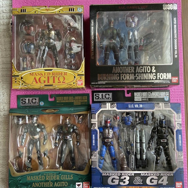 S.I.C 仮面ライダーアギト 4種 S.I.C 仮面ライダーアギト 4種