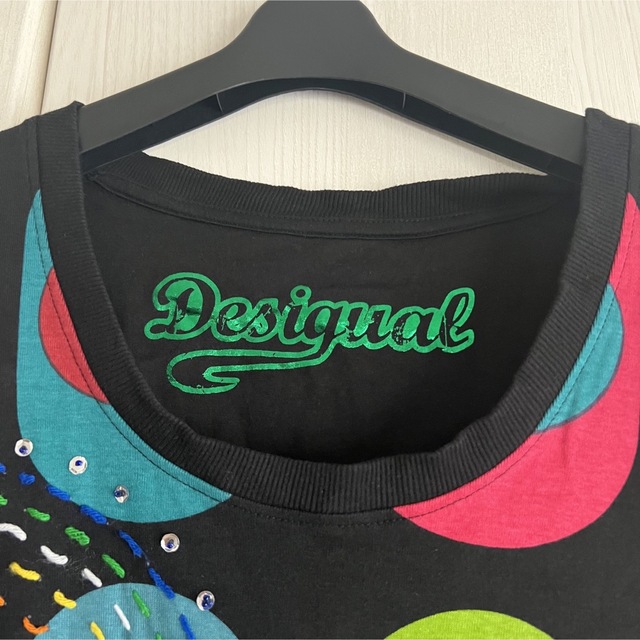 DESIGUAL(デシグアル)のデシグアル☆Tシャツ☆L レディースのトップス(Tシャツ(半袖/袖なし))の商品写真