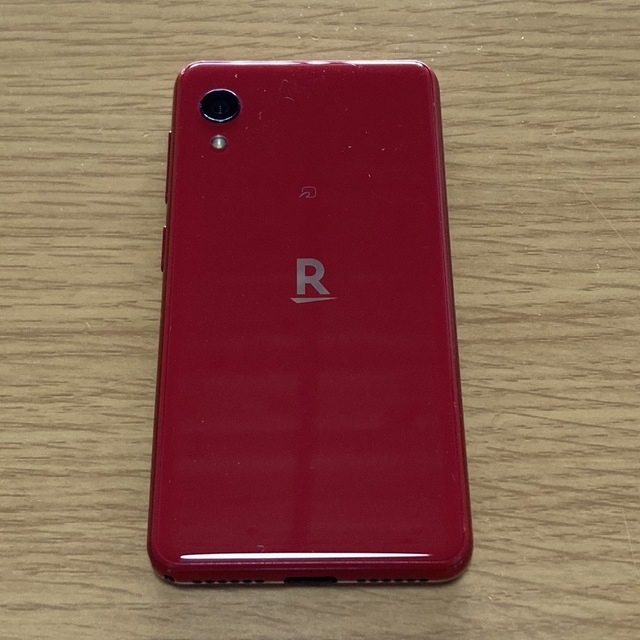 Rakuten(ラクテン)の楽天mini 本体 クリムゾンレッド 楽天モバイル RED 赤 スマホ/家電/カメラのスマートフォン/携帯電話(スマートフォン本体)の商品写真