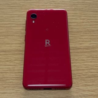 ラクテン(Rakuten)の楽天mini 本体 クリムゾンレッド 楽天モバイル RED 赤(スマートフォン本体)