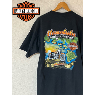 ハーレーダビッドソン(Harley Davidson)のハーレーダビッドソン ハーレー 黒 XL 未使用品(Tシャツ/カットソー(半袖/袖なし))
