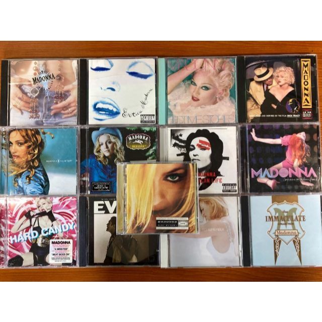W6509 マドンナ (Madonna) CD アルバム 13枚セット