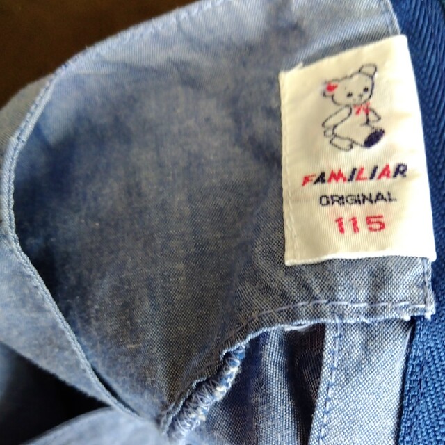 familiar(ファミリア)のfamiliar　ワンピース　115センチ キッズ/ベビー/マタニティのキッズ服女の子用(90cm~)(その他)の商品写真