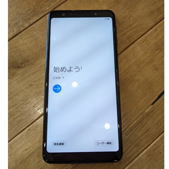 SAMSUNG Galaxy A7 ブラック SM-A750C SIMフリー 1