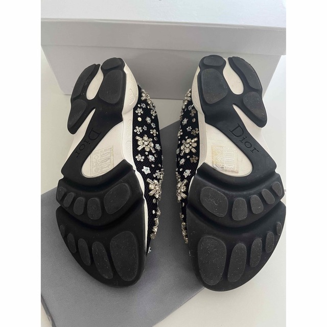 Christian Dior - 美品 Dior ディオール FUSION スニーカー クリスタル