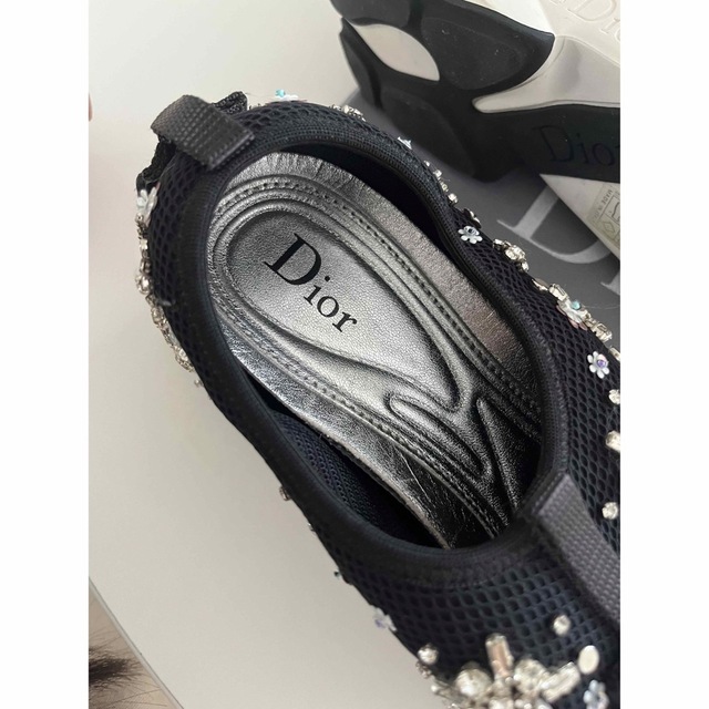 Christian Dior - 美品 Dior ディオール FUSION スニーカー クリスタル
