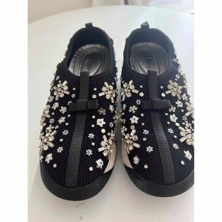 Christian Dior - 美品 Dior ディオール FUSION スニーカー クリスタル