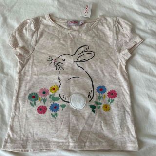 キャスキッドソン(Cath Kidston)のキャスキッズ　半袖　Tシャツ　うさぎ　3-4y 100 女の子(Tシャツ/カットソー)