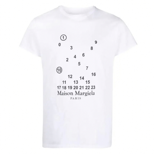 新品未使用！送料込み★Maison Margiela★ナンバリング ロゴTシャツ