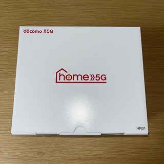 シャープ(SHARP)の【新品未使用】ドコモhome 5G HR01 ダークグレー(PC周辺機器)